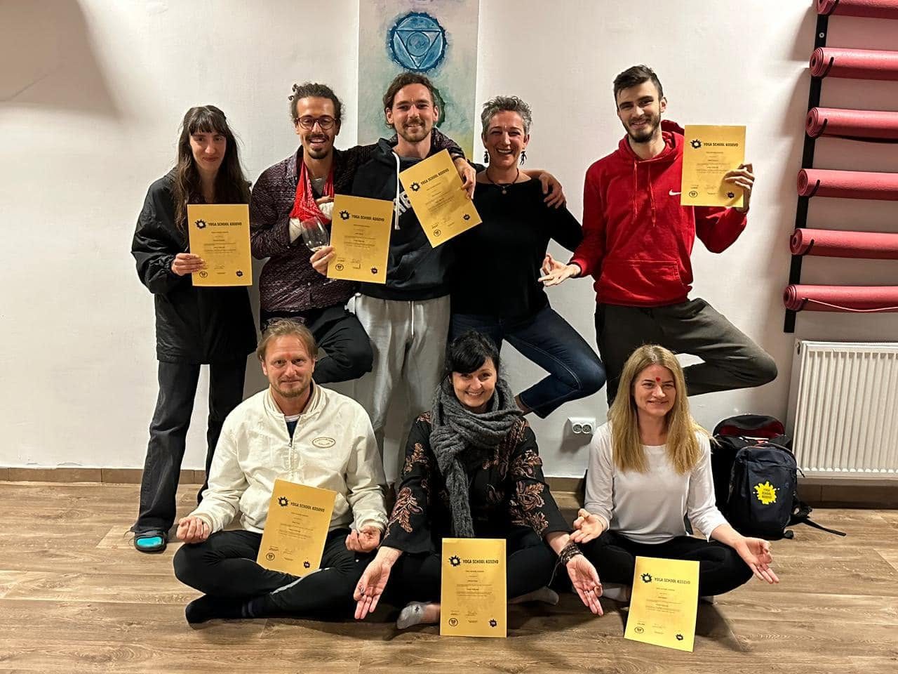 Gjenerata e diplomuar e Yoga School Kosovo, Gjenerata 2022